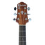 Detail shot of the Crafter HD100-CE-BR guitar in brown open pore finish