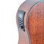 Detail view of the Crafter HD100-CE-BR Silver Series 100 guitar