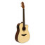 Crafter HD100-CE-N cutaway acoustic-electric guitar in natural finish front view