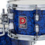 Close-up of the Deco style tension lugs on the Premier Artist Heritage shells