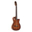 Angel Lopez SHERRY CE TB hybrid nylon string guitar in tobacco sunburst front view