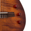 Detail of the Angel Lopez SHERRY CE TB bridge and tobacco sunburst finish