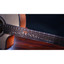 Close-up of the Crafter SR G-MAHO CE cutaway body and sunrise inlay rosewood fingerboard