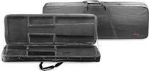 STAGG Black Nylon Covered Rigid Case For Electric Guitar Plus Large Zippers