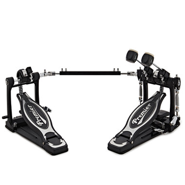 Premier Artist PAHW-DPD double bass drum pedal full front view