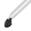 Alternate full view of the Premier Artist double tom stand with both L-rods fitted