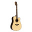 Crafter STG D22CE PRO cutaway dreadnought acoustic-electric guitar in natural finish front view