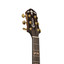 Crafter STG D22CE PRO headstock detail with mother of pearl inlay and gold Grover machine heads