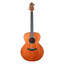 Crafter HJ100-BR jumbo acoustic guitar in brown satin finish front view