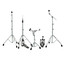 Premier Artist Hardware Pack hero view of the full double-braced drum hardware set