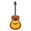 Crafter HJ250-BRS jumbo acoustic guitar in brown sunburst front view