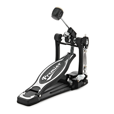 Premier Artist single bass drum pedal with double chain drive
