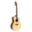 Crafter STG G16CE PRO acoustic-electric guitar full front view in natural high-gloss finish