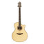 Crafter STG G16CE PRO rosewood bridge and compensated saddle detail