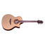 Detail of the Crafter STG G16CE PRO cutaway and white body binding with purfling