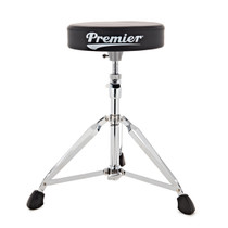Premier PAHW-THR Artist drum throne with round top seat on double-braced tripod legs