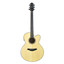 Crafter HJ250-CE-N jumbo cutaway acoustic-electric guitar front view in natural finish