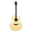 Crafter HJ250-N jumbo acoustic guitar in natural finish front view