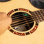 Detail view of the Crafter STG G22CE PROLH showing rosewood fingerboard and inlay work
