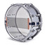 Premier Artist chrome snare drum side profile with tension lugs and hoops