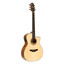 Crafter HT250-CE-N acoustic-electric guitar full front view in natural finish