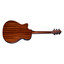 Rosewood bridge and compensated Tusq saddle detail on the Crafter HT250-CE-N