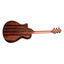 Crafter STG T22CE PRO neck detail with rosewood fingerboard and wood inlays
