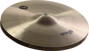 Stagg 10" SH Regular Medium Hi-Hat Cymbals for Crisp and Defined Rhythms