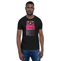 Boss DM-2 Analog Delay Pedal T-Shirt – Vintage 1980s Pink Delay Stompbox – view 1