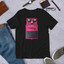 Boss DM-2 Analog Delay Pedal T-Shirt – Vintage 1980s Pink Delay Stompbox – view 4