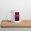 Boss DM-2 Analog Delay Pedal Coffee Mug – Vintage 1980s Pink Delay Stompbox – view 2