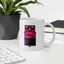 Boss DM-2 Analog Delay Pedal Coffee Mug – Vintage 1980s Pink Delay Stompbox – view 3