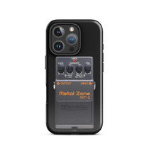 Boss Metal Zone MT-2 Distortion Pedal iPhone Case – Classic Metal Guitar Stompbox (Tough, iPhone 14–17) – view 1