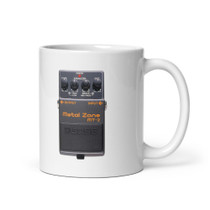Boss Metal Zone MT-2 Distortion Pedal Coffee Mug – Classic Metal Guitar Stompbox – view 1