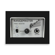 Dallas Rangemaster Treble Booster Poster – 1960s British Boost Pedal – view 1