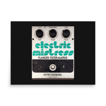 Electro-Harmonix Electric Mistress Flanger Poster – Vintage 1970s Flanger Pedal – view 1