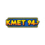 KMET 94.7 FM Los Angeles Sticker – Vintage 1970s–80s Rock Radio Logo – view 1