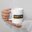 KMET 94.7 FM Los Angeles Coffee Mug – Vintage 1970s–80s Rock Radio Logo – view 2