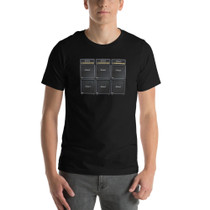Marshall JCM800 Full Stack T-Shirt – Classic Rock Guitar Amp Wall – view 1