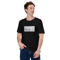 Roland TB-303 Bass Line Synthesizer T-Shirt – Acid House Silver Box – view 1