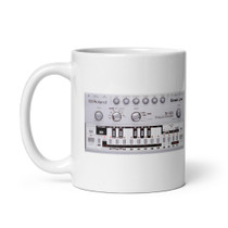 Roland TB-303 Bass Line Synthesizer Coffee Mug – Acid House Silver Box – view 1