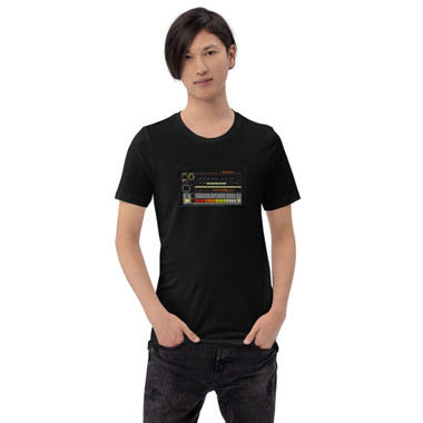 Roland TR-808 Drum Machine T-Shirt – Vintage Hip-Hop & Techno Beat Machine – view 1