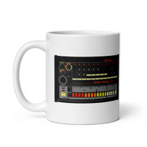 Roland TR-808 Drum Machine Coffee Mug – Vintage Hip-Hop & Techno Beat Machine – view 1