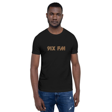 91X FM San Diego T-Shirt – Vintage Alternative Rock Radio Sticker Logo – view 1