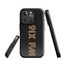 91X FM San Diego iPhone Case – Vintage Alternative Rock Radio Sticker Logo (Tough, iPhone 14–17) – view 1