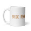 91X FM San Diego Coffee Mug – Vintage Alternative Rock Radio Sticker Logo – view 1