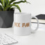 91X FM San Diego Coffee Mug – Vintage Alternative Rock Radio Sticker Logo – view 3