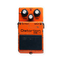 Boss DS-1 Distortion Pedal Sticker – Orange Classic Since 1978 – view 1