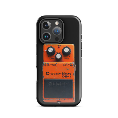Boss DS-1 Distortion Pedal iPhone Case – Orange Classic Since 1978 (Tough, iPhone 14–17) – view 1