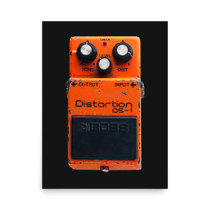 Boss DS-1 Distortion Pedal Poster – Orange Classic Since 1978 – view 1